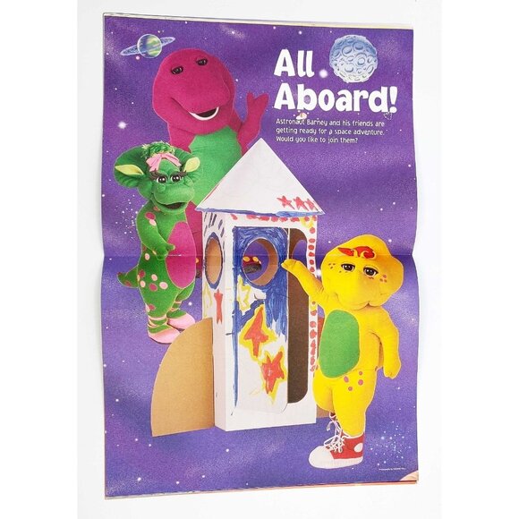 Barney Magazine May/June 1998 Blast Off! - Picture 9 of 10